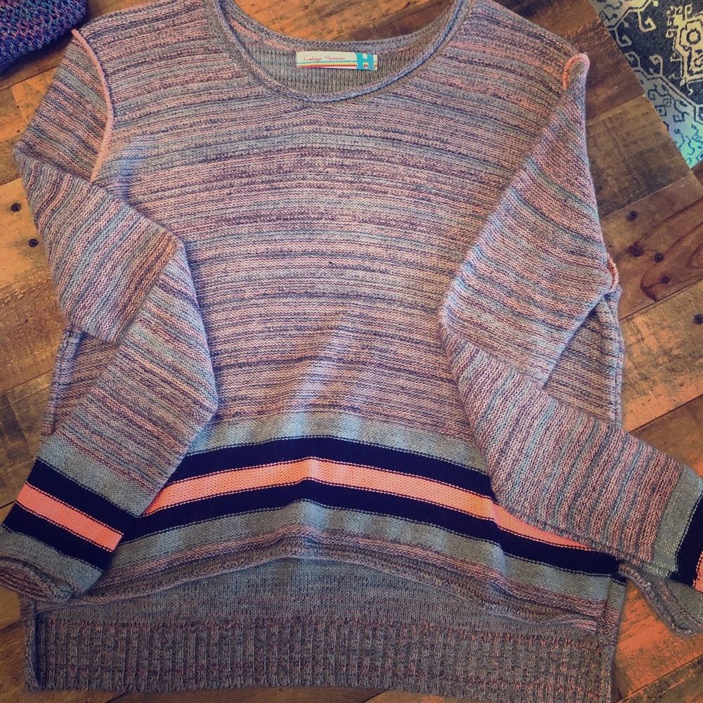 Boho beachy light weight sweater